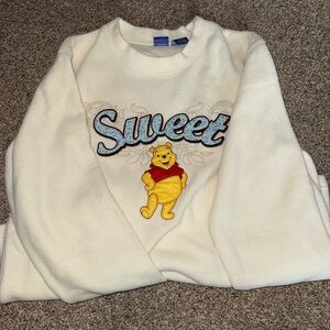 Disney Cream Fleece Pullover